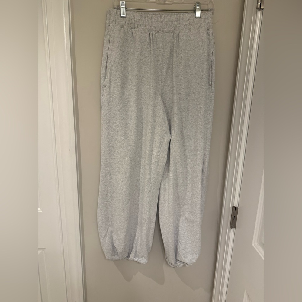 Free people  Light Gray lounge sweatpants size large